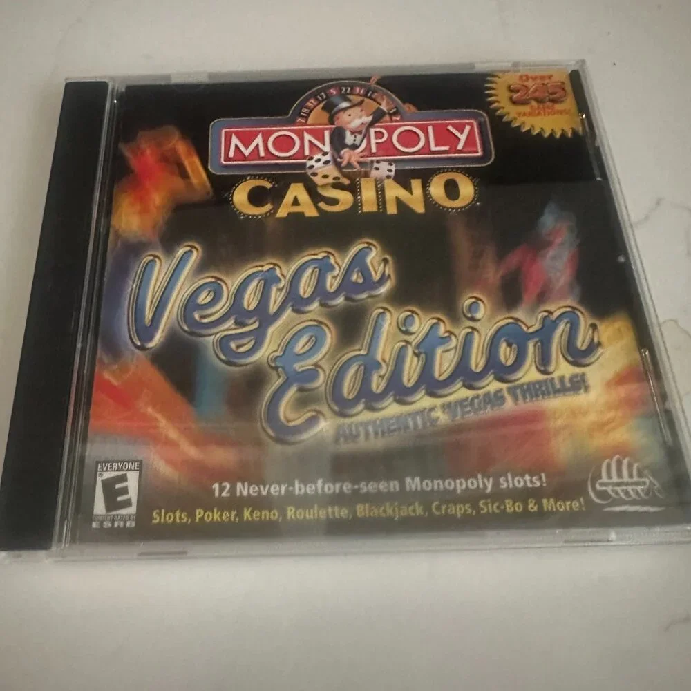 2 for $10 🎁Monopoly Casino: Vegas Edition CD-Rom